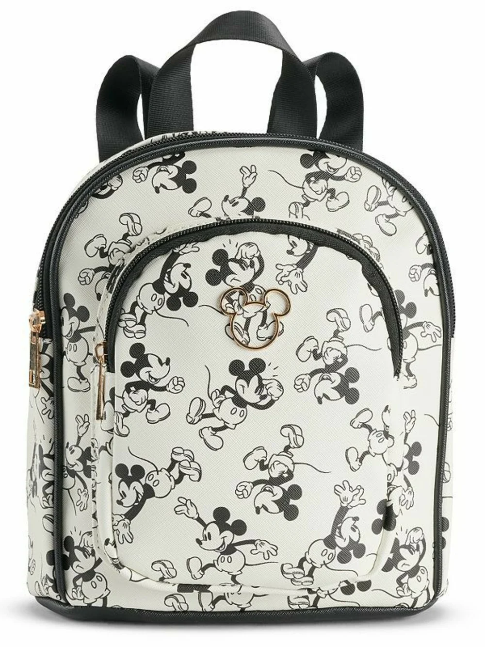 Disney White & Black Mickey Sketches Mini Backpack